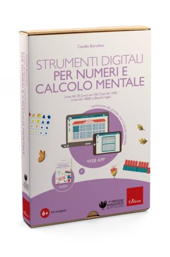 Web app. Strumenti digitali per numeri e calcolo mentale. Linea del 20, del 100, casa del 1000, blocchi logici
