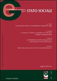 GE - Diritto ed economia dello Stato sociale (2003). Vol. 6