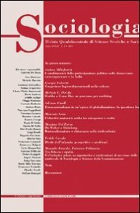 Sociologia - Rivista quadrimestrale di scienze storiche e sociali (2005). Vol. 1