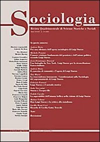 Sociologia. Rivista quadrimestrale di scienze storiche e sociali