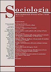 Sociologia. Rivista quadrimestrale di scienze storiche e sociali