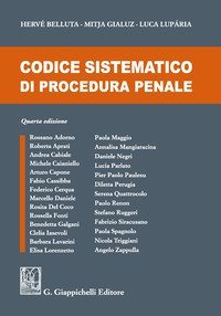Codice sistematico di procedura penale