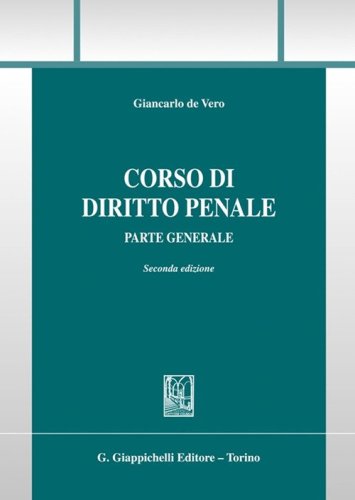 Corso di diritto penale