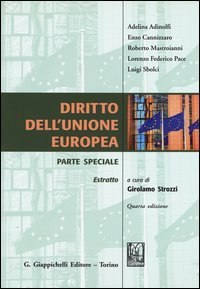 Diritto dell'Unione Europea. Parte speciale. Estratto