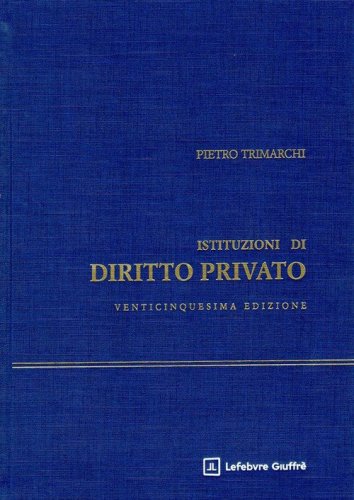 Istituzioni di diritto privato
