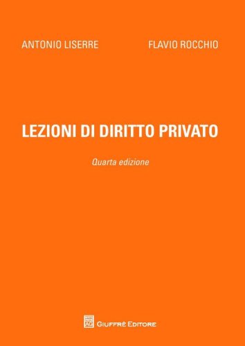 Lezioni di diritto privato