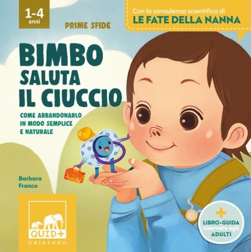 Bimbo saluta il ciuccio