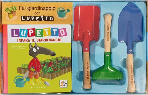 Fai giardinaggio con Lupetto. Amico lupo