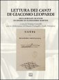 Lettura dei &laquo;Canti&raquo; di Giacomo Leopardi - Due giornate di studi in onore di Alessandro Martini