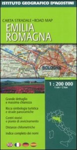 Emilia Romagna 1:200 000. Ediz. multilingue
