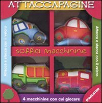 Soffici Macchinine. Attaccapagine. Con Gadget
