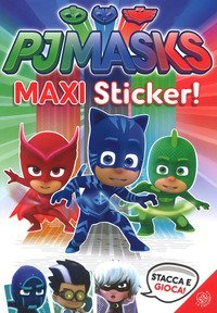 Superpigiamini. Maxi sticker. Pj Masks. Con adesivi