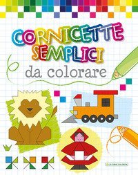 Cornicette semplici da colorare