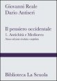 Il pensiero occidentale dalle origini ad oggi. Vol. 1: Antichità e Medioevo. - Antichità e Medioevo