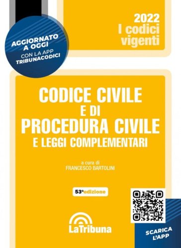Codice civile e di procedura civile e leggi complementari