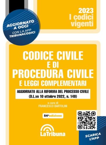 Codice civile e di procedura civile e leggi complementari