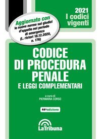 Codice di procedura penale e leggi complementari