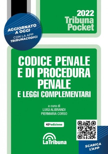 Codice penale e di procedura penale e leggi complementari