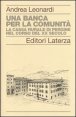 Una banca per la comunit&agrave;. La Cassa rurale di Pergine nel corso del XX secolo