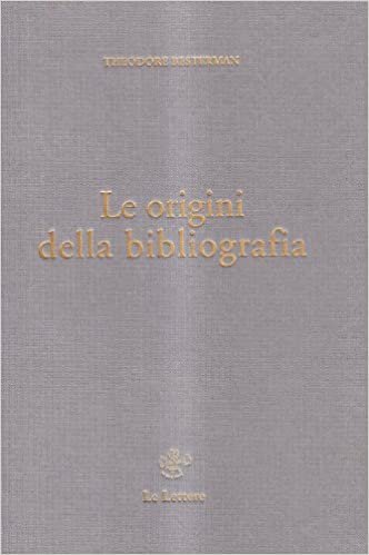 Le origini della bibliografia