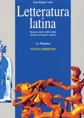 Letteratura Latina.manuale Storico Dalle Origini Alla Fine Imp.romano