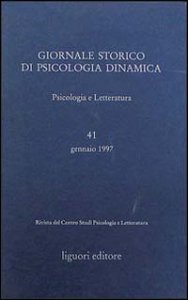 Giornale storico di psicologia dinamica. Vol. 41