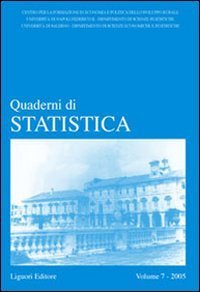 Quaderni di statistica (2005) - Vol. 7