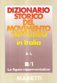 Dizionario storico del movimento cattolico in Italia