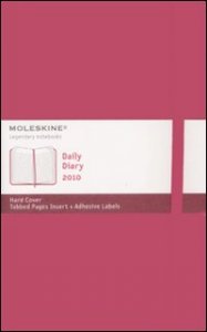 2010 Red Daily Diari Moleskine Large