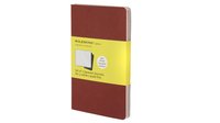Cahier Squared Pocket Red