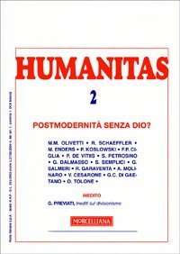 Humanitas (2007). Vol. 2: Postmodernit&agrave; senza Dio?. - Postmodernit&agrave; senza Dio?