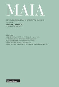 Maia. Rivista di letterature classiche
