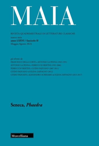 Maia. Rivista di letterature classiche