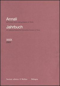 Annali dell'Istituto storico italo-germanico in Trento