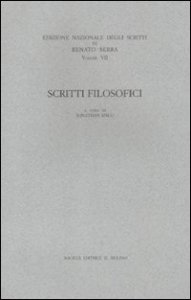 Scritti filosofici