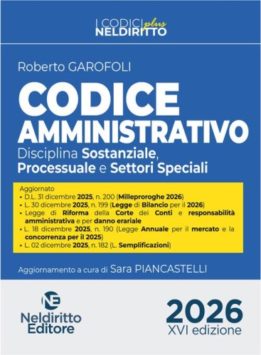Codice Amministrativo Plus 2026