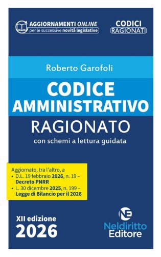 Codice amministrativo ragionato 2026