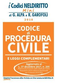 Codice di procedura civile e leggi complementari