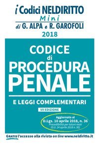 Codice di procedura penale e leggi complementari