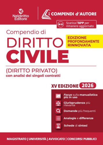 Compendio di diritto civile 2026