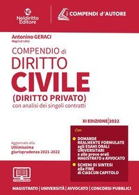 Compendio di diritto civile (diritto privato) con analisi dei singoli contratti