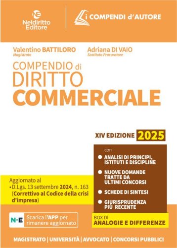 Compendio di diritto commerciale