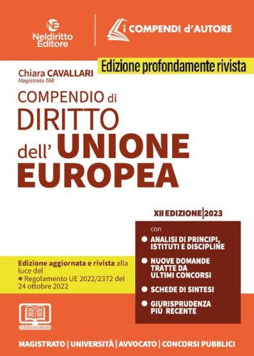 Compendio di diritto dell'Unione Europea