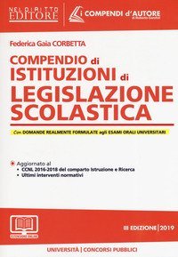Compendio di istituzioni di legislazione scolastica