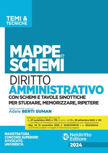 Mappe e schemi di diritto amministrativo
