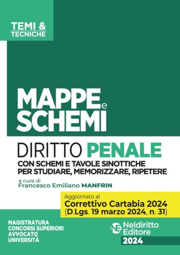 Mappe e schemi di diritto penale