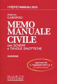 Memo manuale civile con schemi e tavole sinottiche