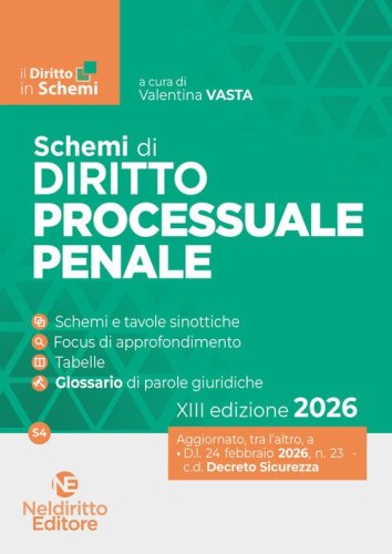 Schemi di procedura penale 2026