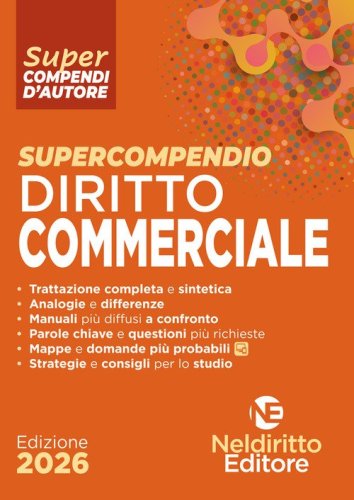 Supercompendio di diritto commerciale 2026