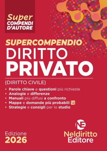 Supercompendio di diritto privato (civile) 2026